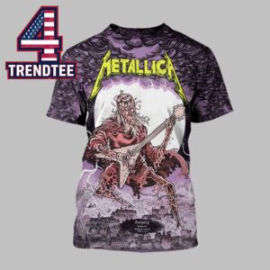Metallica Puskas Arena 2026 Hungary June 11th Limited All Over Print T-Shirt