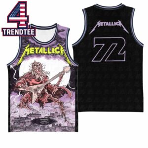 Metallica Puskas Arena 2026 Hungary June 11th Limited Basketball Jersey