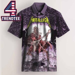 Metallica Puskas Arena 2026 Hungary June 11th Limited Polo Shirt