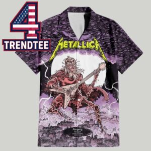 Metallica Puskas Arena 2026 Hungary June 11th Limited Regular Hawaiian Shirt