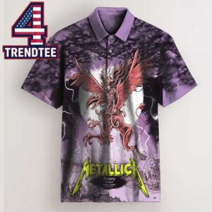 Metallica Puskas Arena Budapest 2026 Hungary June 13th Polo Shirt