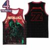 Metallica Puskas Arena 2026 Hungary June 11th Limited Basketball Jersey