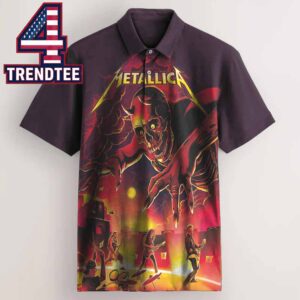 Metallica Stadio Renato Dall’Ara 2026 M72 Bologna June 3rd Polo Shirt