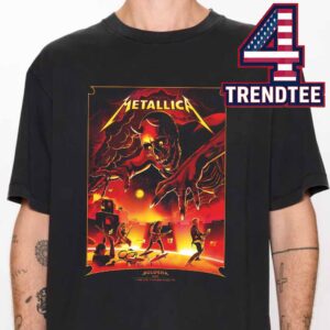 Metallica Stadio Renato Dall’Ara 2026 M72 Bologna June 3rd Unisex T-Shirt