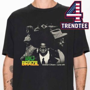Ms Lauryn Hill Rio De Janeiro 2026 Global Citizen June 6th Unisex T-Shirt