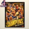 New York Knicks 2026 NBA Champions Madison Square Garden Home Decor Poster Canvas