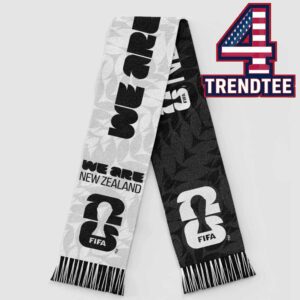 New Zealand FIFA World Cup 2026 We Are New Zealand Scarf