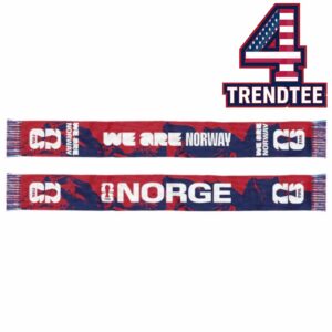 Norway USA FIFA World Cup 2026 We Are Norway Scarf