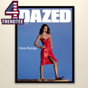 Olivia Rodrigo Dazed Magazine Cover Summer 2026 Action Issue Home Decor Poster Canvas