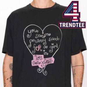 Olivia Rodrigo Los Angles 2026 Pop Up You Seem Pretty Sad For A Girl So In Love Album Unisex T-Shirt