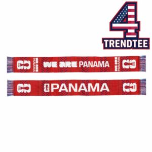 Panama USA FIFA World Cup 2026 We Are Panama Scarf
