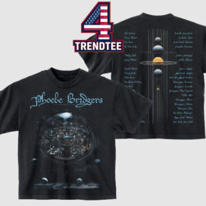Phoebe Bridgers Planetarium 2026 The Last Tour Dates Two Sided T-Shirt