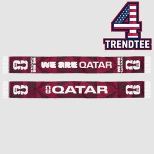 Qatar FIFA World Cup 2026 We Are Qatar Scarf