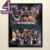 San Antonio Spurs 2026 NBA Western Conference Champions Signature Home Decor Poster Canvas