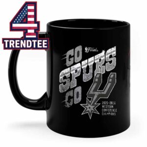 San Antonio Spurs 2026 NBA Western Conference Champions Go Spurs Go Ceramic Mug Cup