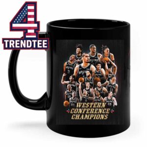 San Antonio Spurs 2026 Western Conference Champions Ceramic Mug Cup