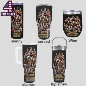 San Antonio Spurs 2026 Western Conference Champions Wine Stanley Flip Straw Cup Tumbler