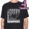 San Antonio Spurs 2026 NBA Finals Western Conference Champions Unisex T-Shirt San Antonio Spurs 2026 NBA Finals Western Conference Champions Unisex T-Shirt