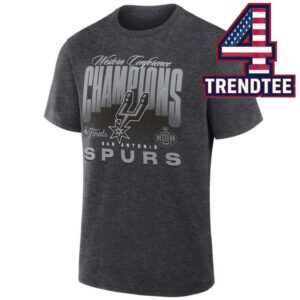San Antonio Spurs 2026 Western Conference NBA Finals Champions Unisex T-Shirt