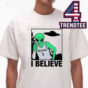 San Antonio Spurs Alien I Believe Classic T-Shirt