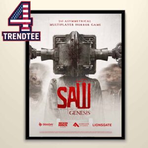 Saw Genesis Asymmetrical Multiplayer Horror Game Home Decor Poster Canvas
