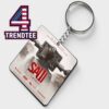 Saw Genesis Asymmetrical Multiplayer Horror Game Acrylic Wood Keychain