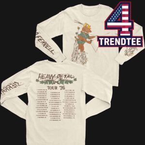 Sierra Ferrell Ivory Fox 2026 Tour Dates All Over Print Long Sleeve