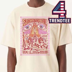 Sierra Ferrell Red Rocks Amphitheatre 2026 Morrison CO August 12th Unisex T-Shirt