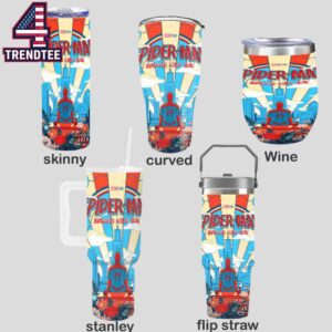 Spider Man Brand New Day 2026 Marvel Studio Exclusive New Poster Wine Stanley Flip Straw Cup Tumbler