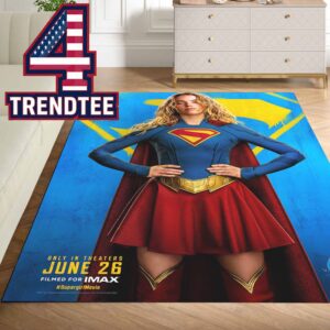 Supergirl 2026 DC Studio New Poster Home Decor Rug Carpet