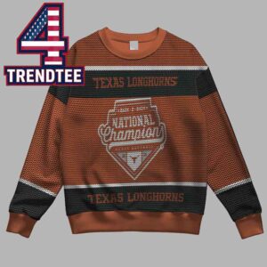 Texas Longhorns 2026 NCAA Softball Women’s College World Series National Champions Ugly Sweater