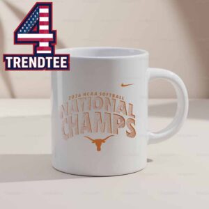 Texas Longhorns 2026 NCAA Softball Women’s College World Series National Champions Ceramic Mug Cup