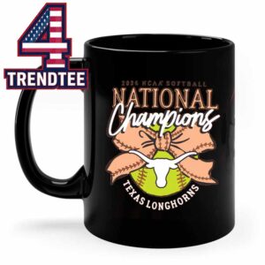 Texas Orange Texas Longhorns 2026 NCAA Softball Women’s College World Series Champions Ceramic Mug Cup