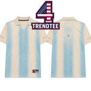 Travis Scott CJ x Nike Argentina Total 90 Fifa World Cup 2026 Retro Jersey
