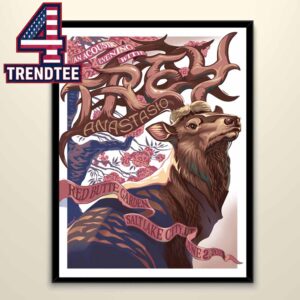 Trey Anastasio Red Butte Garden 2026 Salt Lake City UT June 2nd Home Decor Poster Canvas
