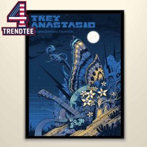 Trey Anastasio Red Rocks Amphitheatre 2026 Morrison CO June 7th Home Decor Poster Canvas
